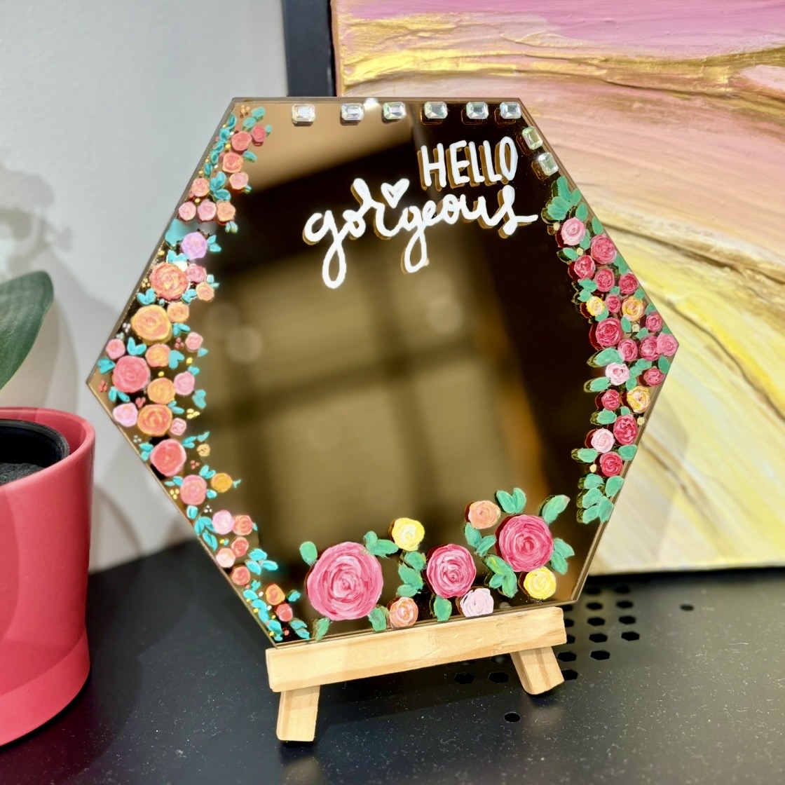 Personnalisation de miroir au Fun Lab