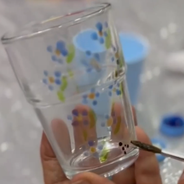 PEINTURE SUR VERRE