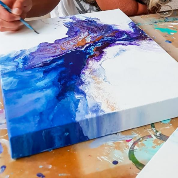 PEINTURE POURING